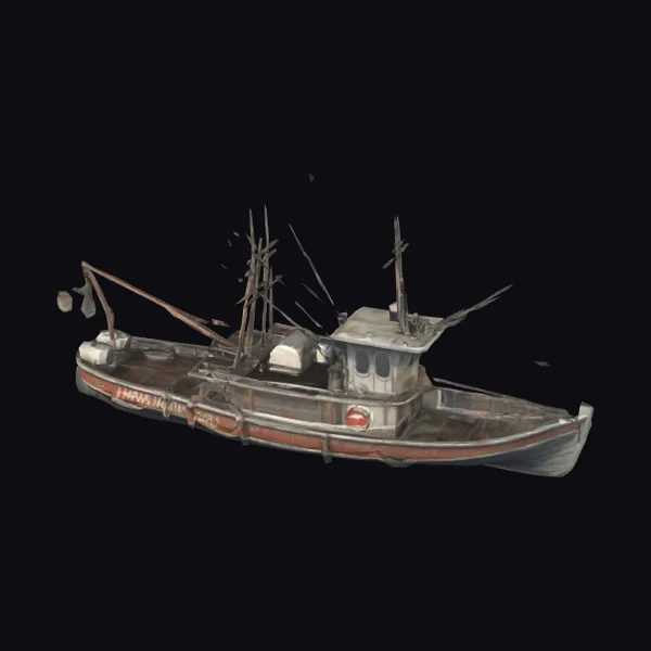 Rusty Fishing Boat