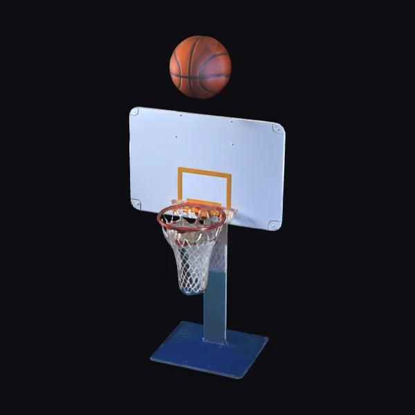 Basketball Hoop with Ball