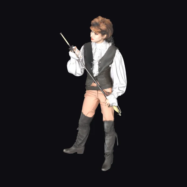 Young Man with Sword