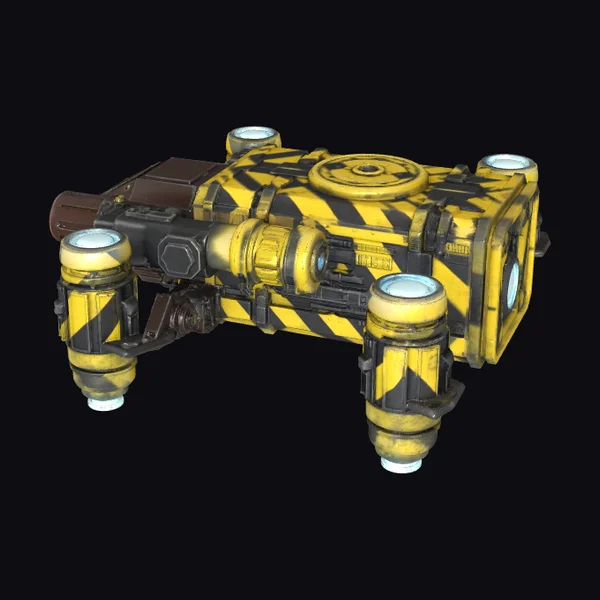 Yellow Scout Drone