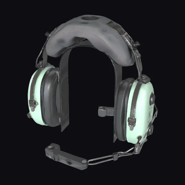 Neon Green Headset