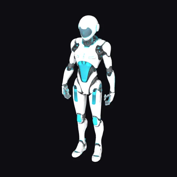 Futuristic Robot Mascot