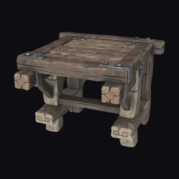 Ancient Wooden Mining Platform