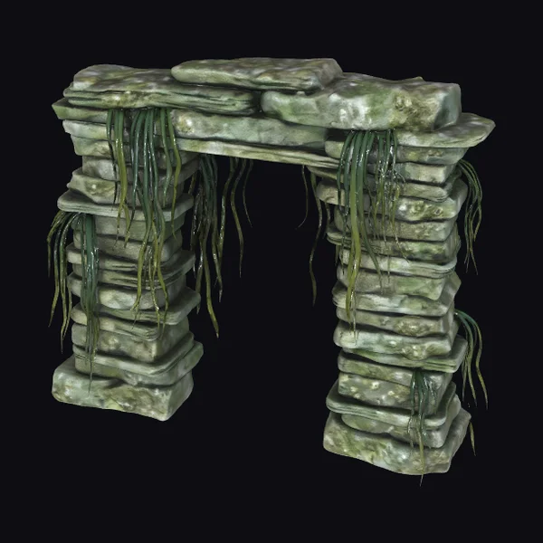 Underwater Stone Archway