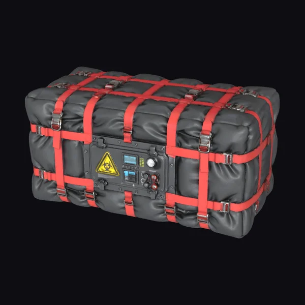 Futuristic Insulated Cargo Package