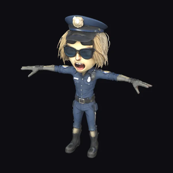 Zombie Police Officer