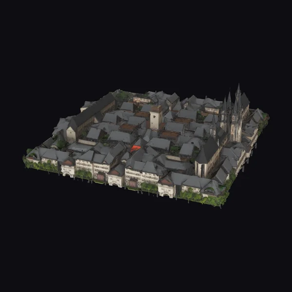 Medieval Town Square