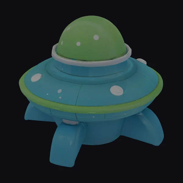 Colorful UFO Toy
