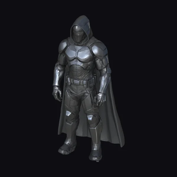 Armored Dark Figure