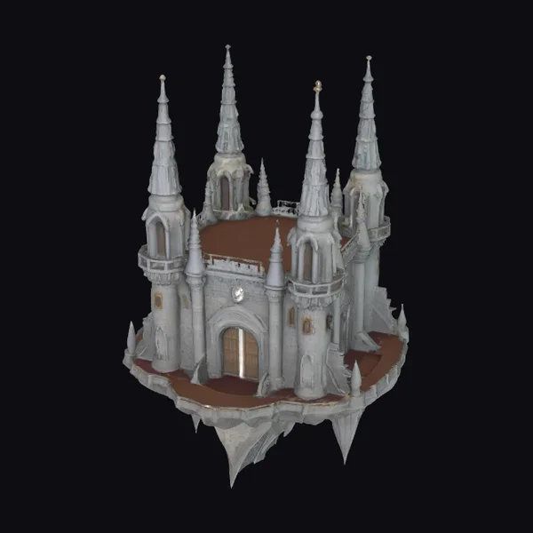 Floating Gothic Castle