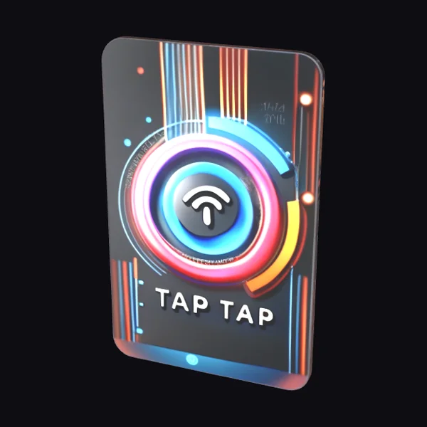 Neon Tap Tap Interface