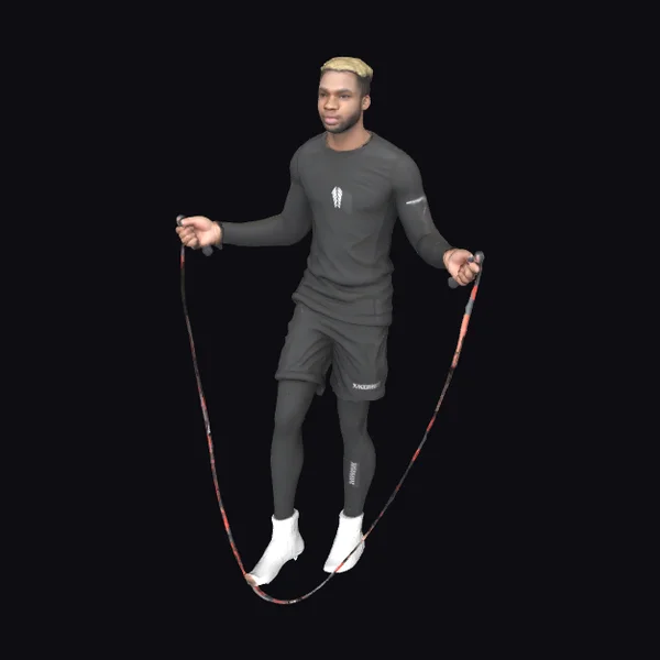 Man with Jump Rope