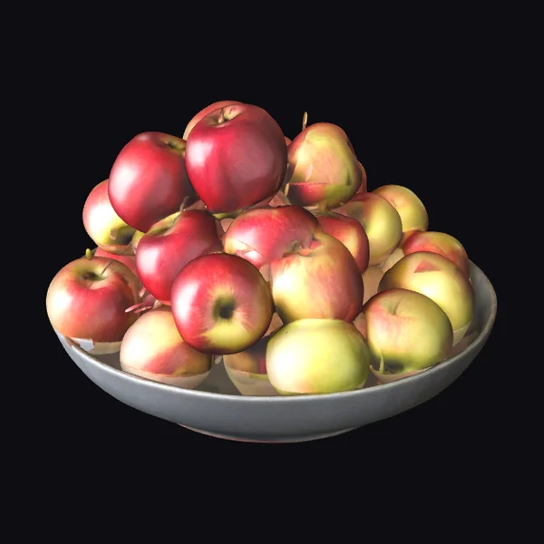 Fresh Apple Fruit Bowl