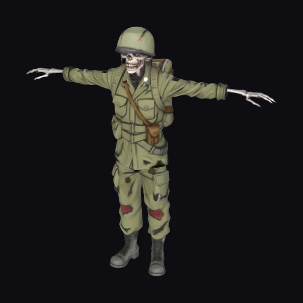 Zombie Soldier Uniform