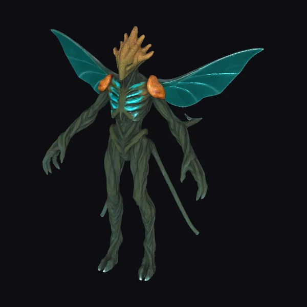 Winged Forest Guardian