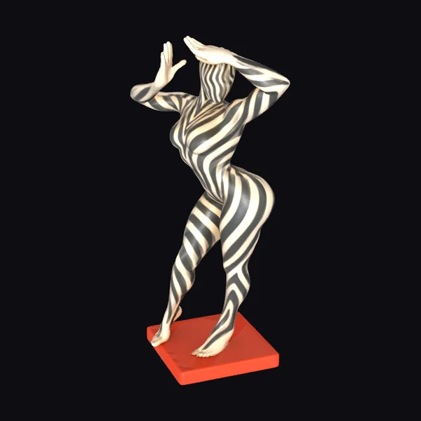Zebra Dance Figure