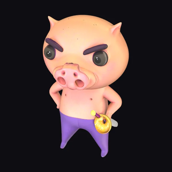 Angry Pig Character