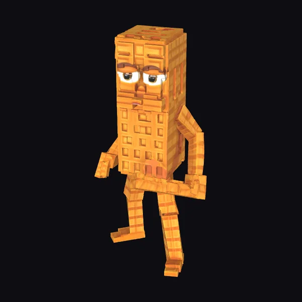 Waffle Humanoid Figure