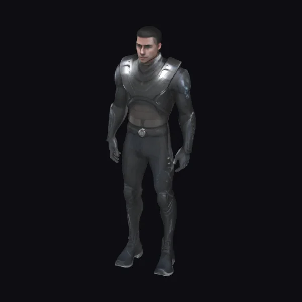 Armored Male Guardian