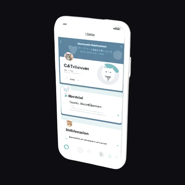 Pet Care App Interface