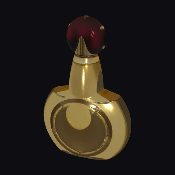Elegant Perfume Bottle