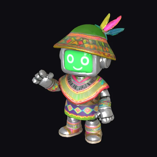 Andean Robot Figure
