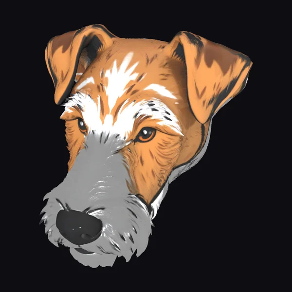 Wirehaired Terrier Head