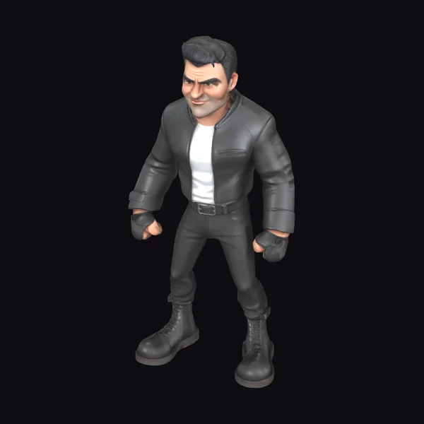 Animated Rebel Character