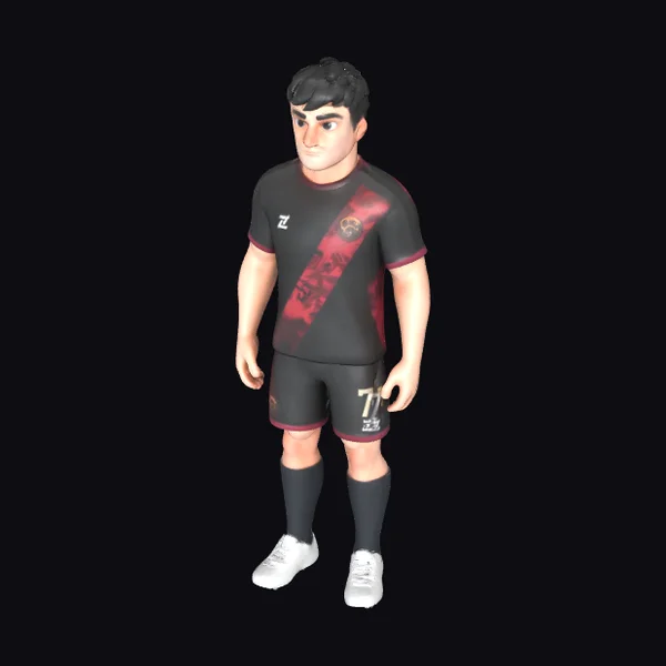 Soccer Player Uniform