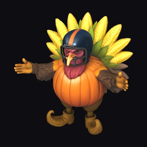 Turkey Football Player