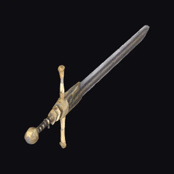 Ancient Gold Sword