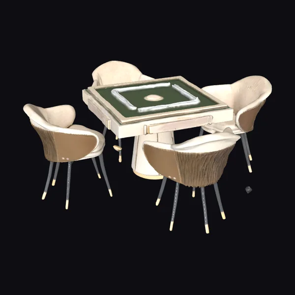 Modern Mahjong Table Set