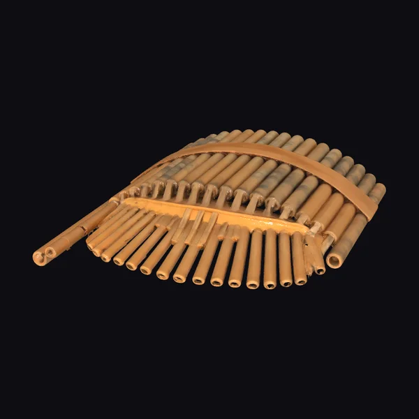 Curved Panpipes Instrument