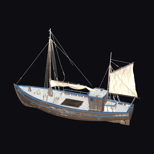 Weathered Sailboat