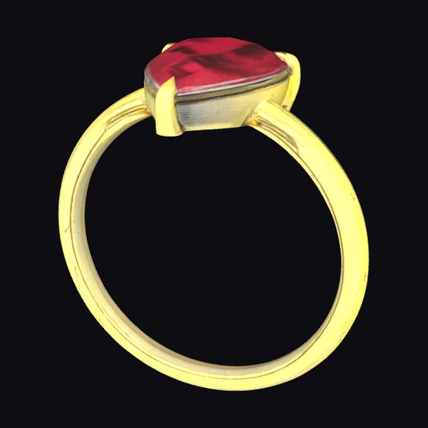 Golden Ruby Ring