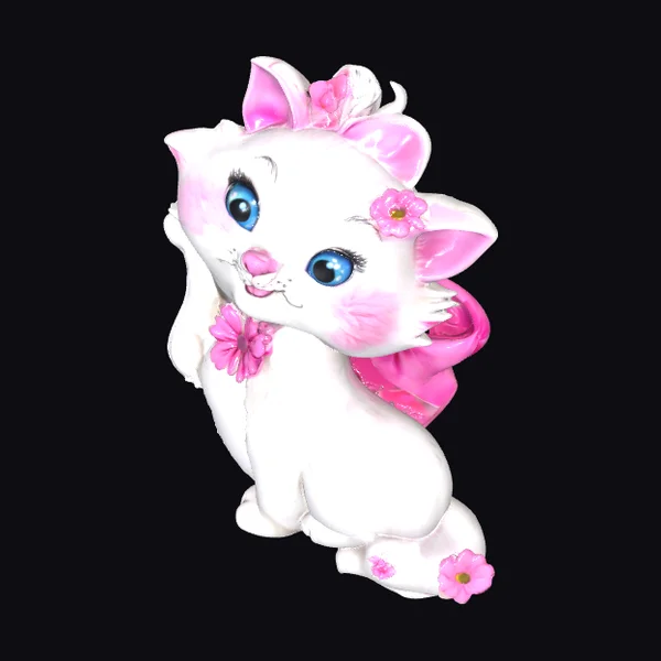 Adorable Kitten Figurine