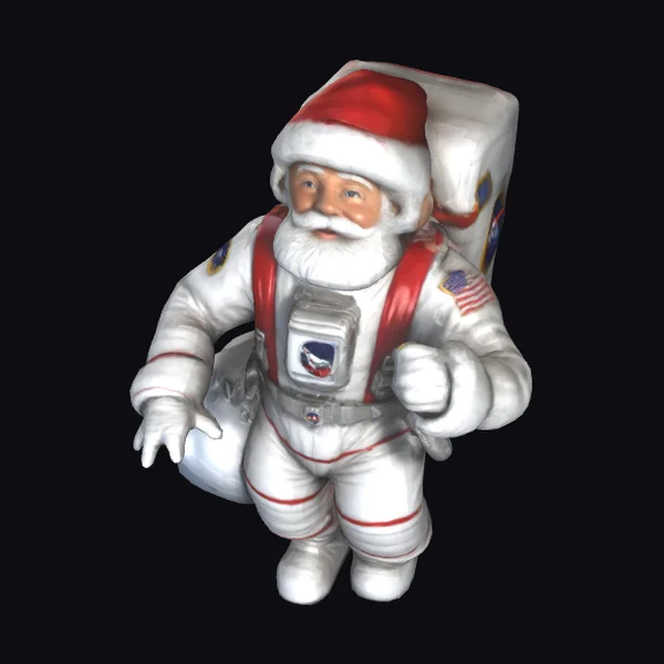Astronaut Santa Claus