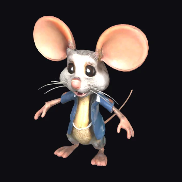 Adventurous Mouse Character