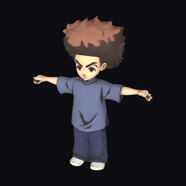 Afro Anime Kid