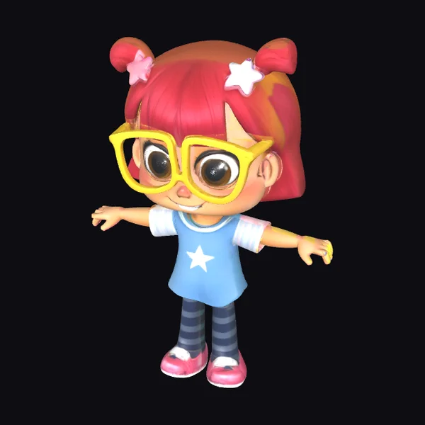 Starry Eyed Little Girl