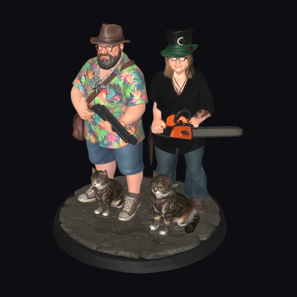 Zombie Hunter Family Duo