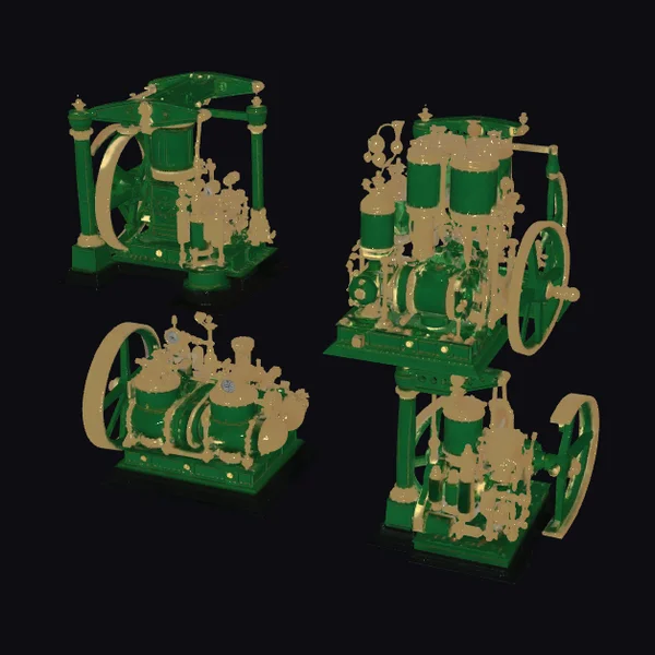 Verdant Brass Steam Engines