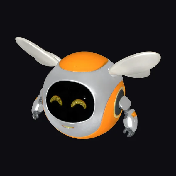 Bee Robot Face