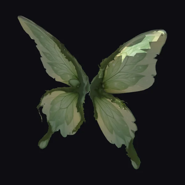 Emerald Butterfly Wings