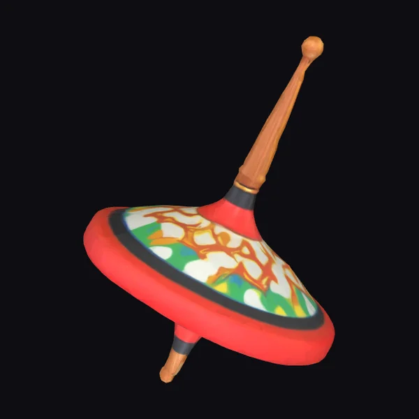 Colorful Spinning Top Toy