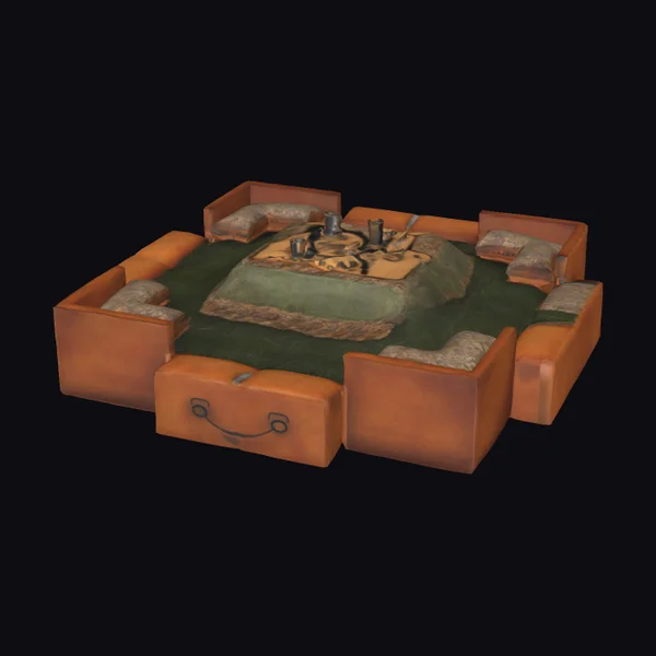 Cozy Game Night Setup