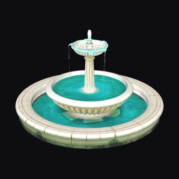 Emerald Cascading Fountain