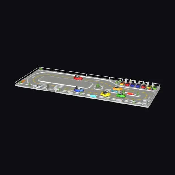 Toy Car Racing Track