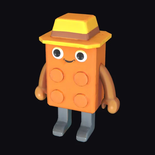 Brick Detective Character