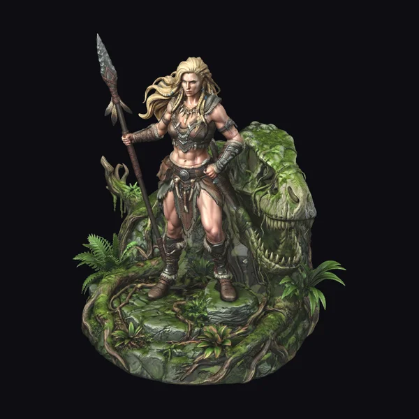 Amazon Female Jungle Warrior
